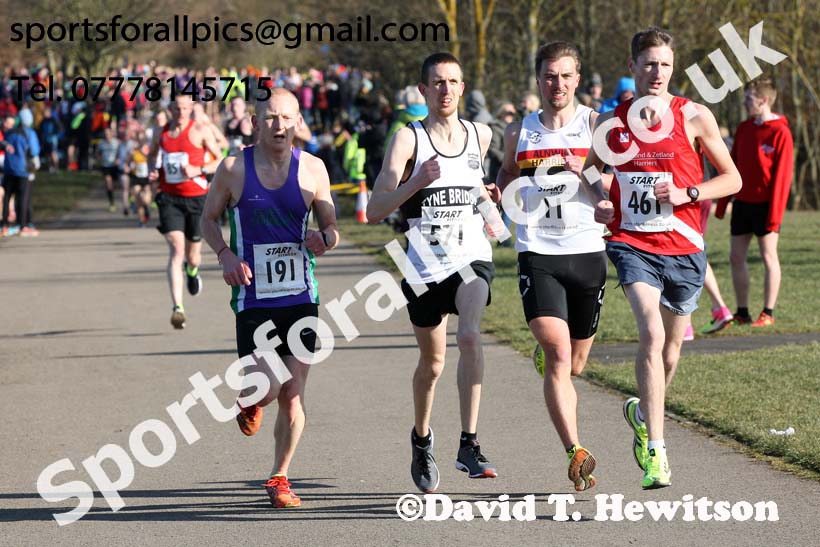 Senior mens 2018 Royal Signals NECAA Road Relays, Hetton. Photo: David T. Hewitson/Sports for All Pics